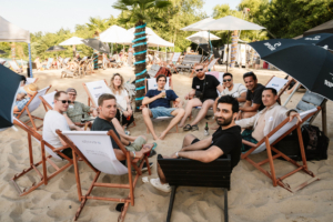 Summer, sun, wakeboard action: our evoila summer party 2025