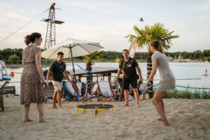 Sommer, Sonne, Wakeboard-Action: Unser evoila Sommerfest 2025 