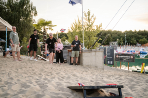 Summer, sun, wakeboard action: our evoila summer party 2025