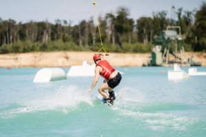 Summer, sun, wakeboard action: our evoila summer party 2025