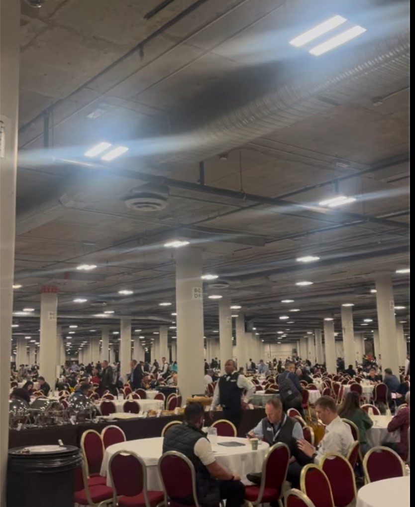 lunch time on re:Invent 2024