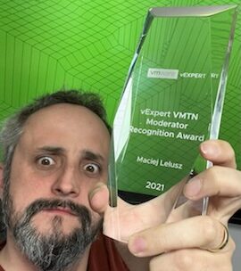 vExpert VMTN Moderator Recognition Award