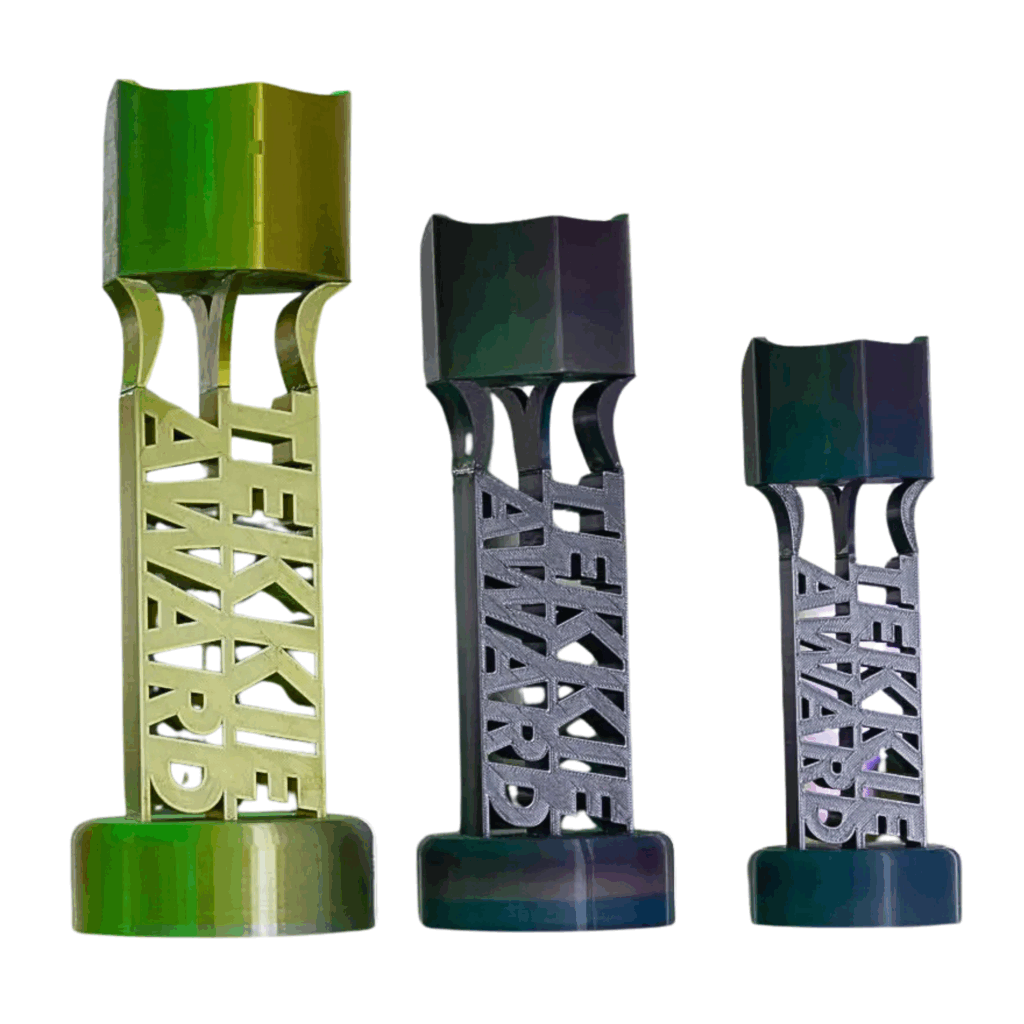 Preis Pokal des Tekkie Awards 