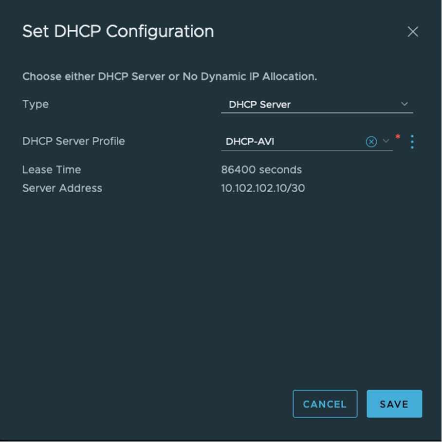 DHCP konfiguracja