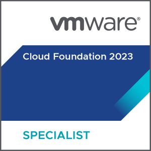 VMware Certified Specialist – Cloud Foundation