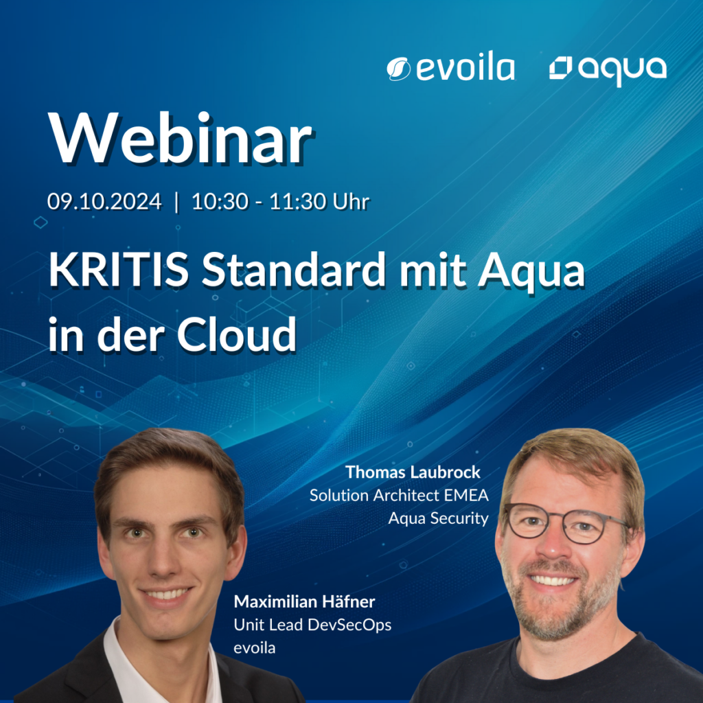 KRITIS Standard mit Aqua in der Cloud